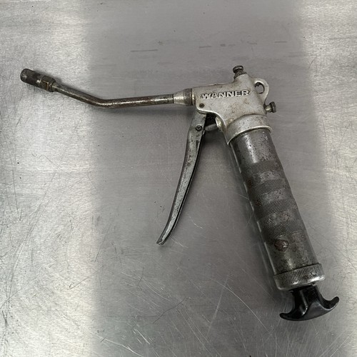 Vintage wanner grease gun - wanner,
