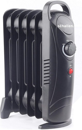 Oil heater black - heater, portable