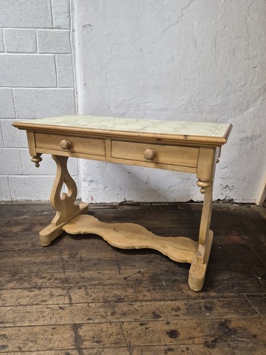 Victorian pine console - console, /