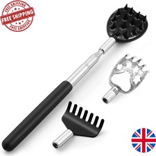 3-in-1 Telescopic Back Scratcher Set - Extendable Massager & Itch Relief Tool