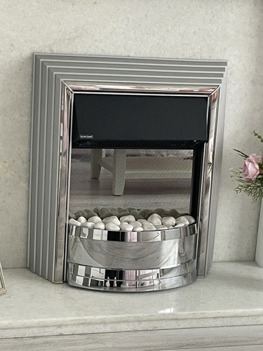 Dimplex freestanding chrome