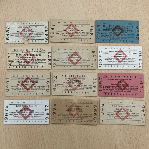 Platform tickets - , x.
