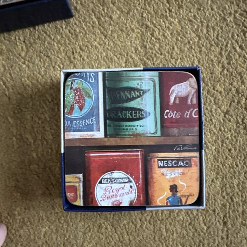 Pimpernel coasters set 6 - pimpernel,