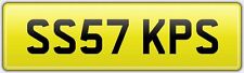 SKIPS NUMBER PLATE SS57 KPS -