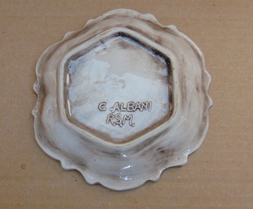 Mid century majolica ceramic - majolica,