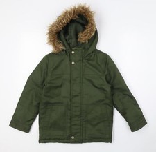 Gap Boys Green Overcoat Coat