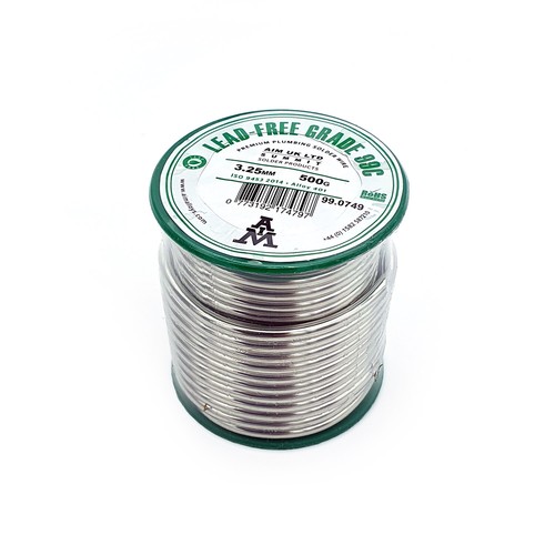 Plumbing solder 500g - solder, lead-free