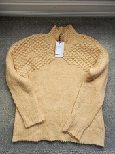 Apricot Knit Sweater NWT Med