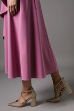 Coast Gold Court Shoes Womens