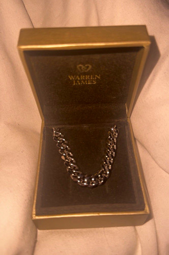 Warren james silver curb - silver,