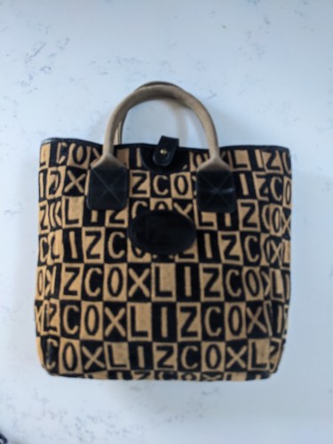 Liz cox designer tote bag - liz,