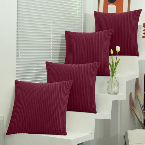 Set velvet cushion covers - of,