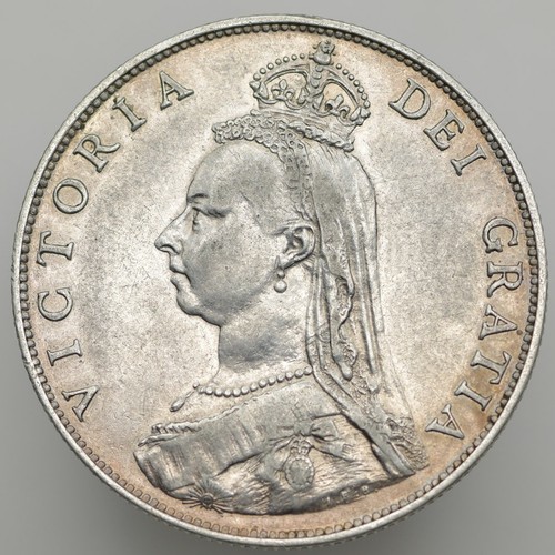 1887 florin silver - florin, coin