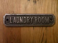 solid cast iron laundry room