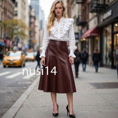Zara new woman leather - zara,