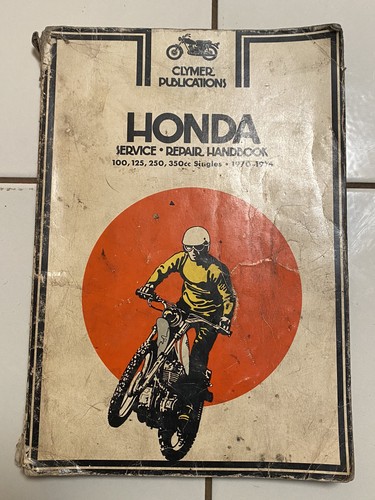 Clymer honda 100 - 125, 250