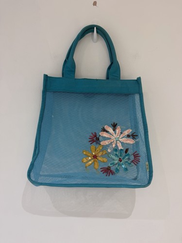 Olive nic turquoise mesh - &,