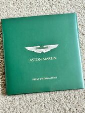 ASTON MARTIN 2003 Media Pack Press Kit Vanquish DB7 AMV8 Vantage Geneva CD-ROM