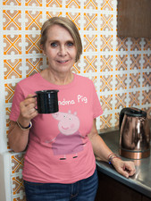 Grandma Pig Pink T-Shirt-Gift