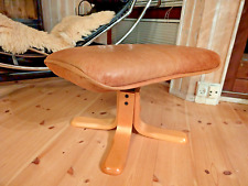 Vintage Leather Stool 60s