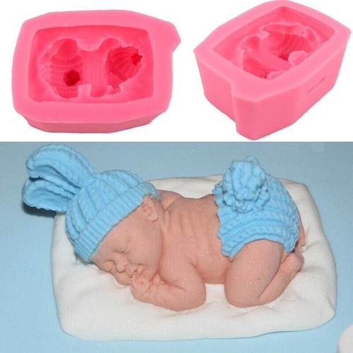 Silicone baby mould with - baby,