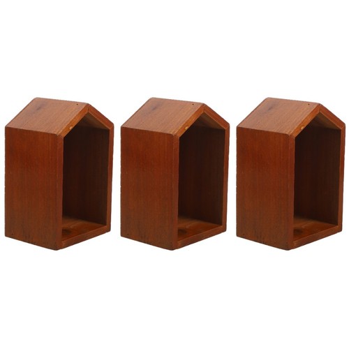 Wood desktop bookshelf small - wood,
