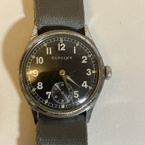 Ww2 glycine watch - ww2, dienstuhr