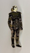 Star Trek Locutus Of Borg Pin Badge 1994 Metal Enamel Vintage