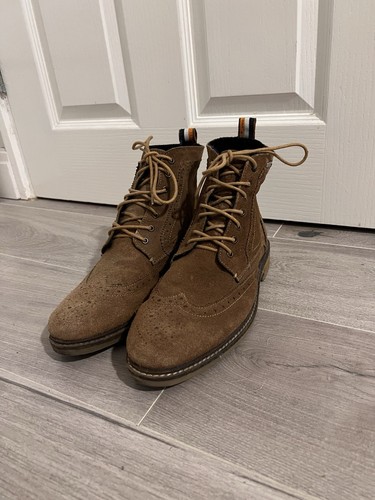 Superdry men brown - superdry, suede