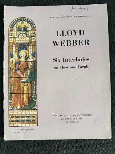 Lloyd webber six interludes - six,
