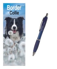 Border Collie Slim Calendar