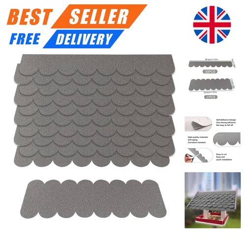 Grey flexible felt roof - flexible,