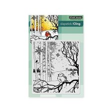 Penny Black Cling Rubber Stamps - Winter Song 40-339