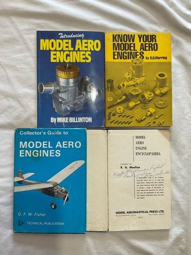 Vintage model engine books - engine,