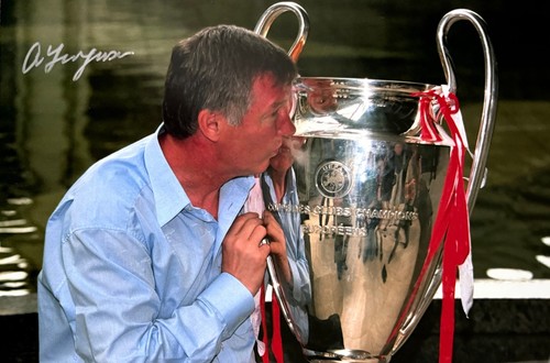 Alex ferguson hand signed - ferguson,