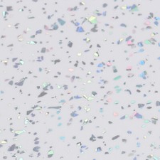 5/10 Pcs Grey Sparkle PVC