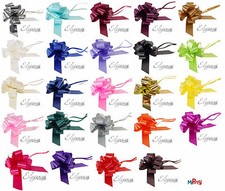 50mm Pull Bows: Wedding, Cars, Pew Ends, Birthday Party, Florist, Ribbons 