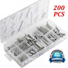 200pcs Assorted Coil Spring Small Metal Steel Expansion Compressed Springs UK