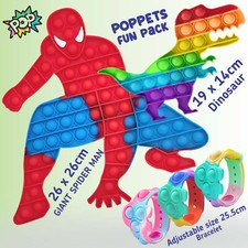 Spiderman Dinosaur Popit