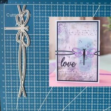 Dragonfly Lace Metal Cutting Dies Scrapbooking Embossing Crafts Template Stencil