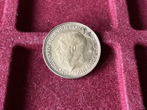 1927 george half penny coin - 1927,