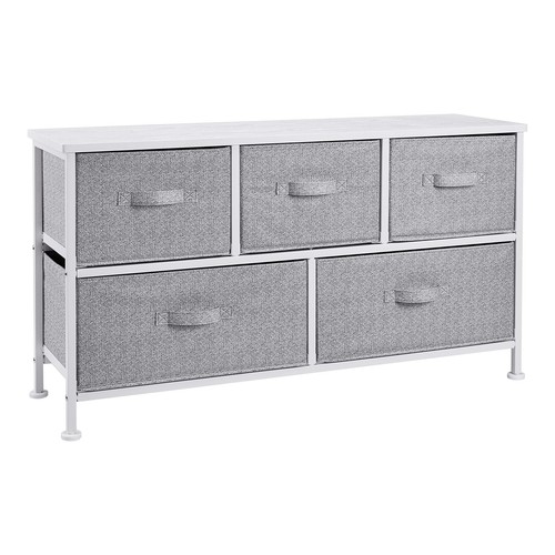 Extra wide fabric drawer - fabric, 5-drawer