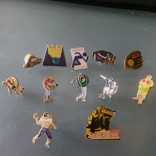 Vintage joblot 12 enamel - of,