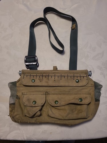 Vintage fishing tackle canvas - fishing,