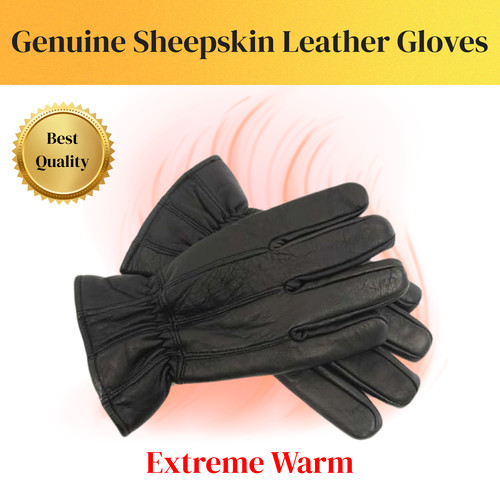 Men genuine sheepskin - men’s,