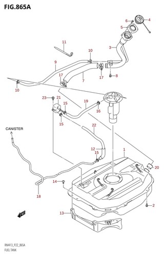 Suzuki genuine fuel filler - genuine,