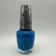OPI Nail Polish Shatter Collection Turquoise Shatter NL E64 15ml Full Size