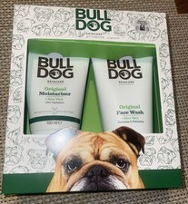 Bulldog Original Skin Care Face Wash + Moisturiser 100% NATURAL INGREDIENTS NEW