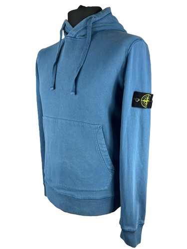 Stone island hoodie men - men's, blue