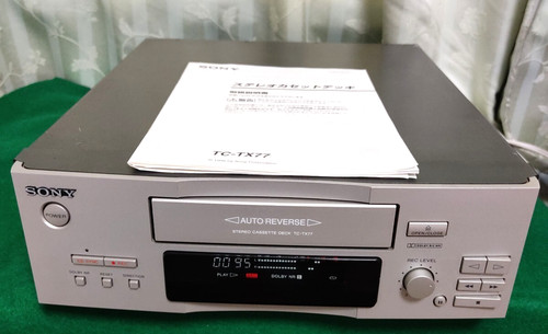 Sony tx77 cassette deck - cassette,